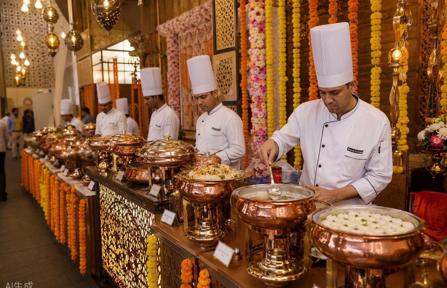 Hotel and food service catering facilities
